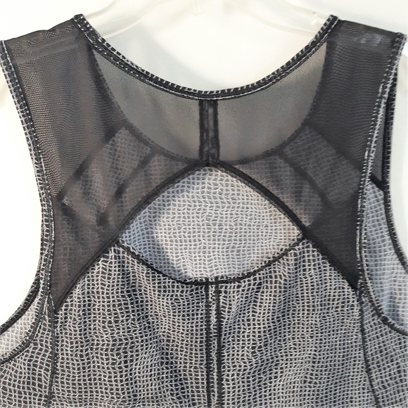 lululemon athletica Tops - Lululemon Tank Sculpt Mesh Over Straight-Strap Bra